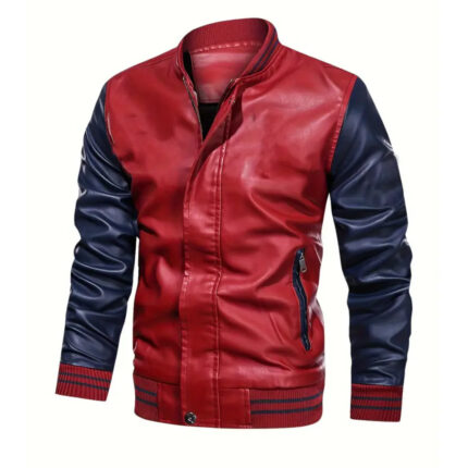 Red Bomber Jacket