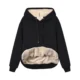Women's Fleece Sherpa Lined Hoodie